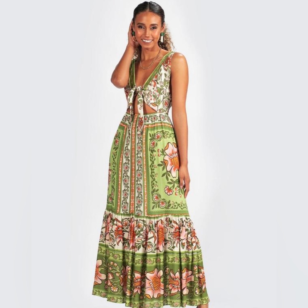 NWT Farm Rio Maxi Dress